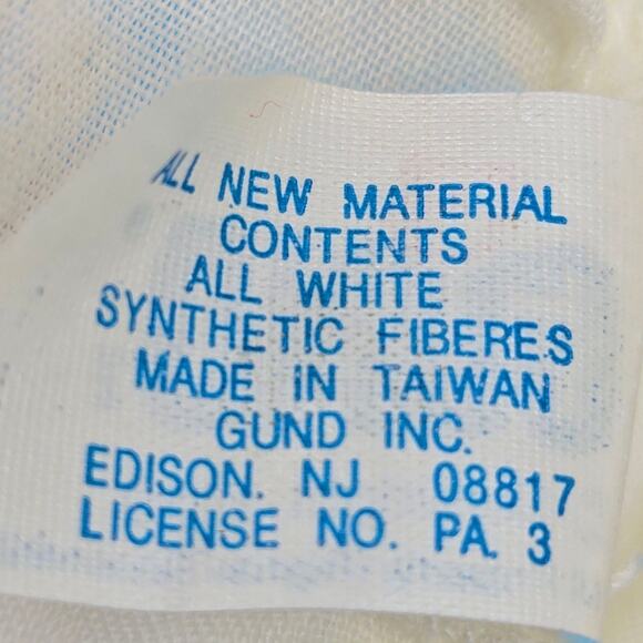 1980 NEW with Tags Gund Cottontot 10" Cloth Doll Yarn Hair Vintage Stuffed Toy - Picture 14 of 15